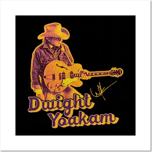 Dwight Yoakam 70s country music fan Posters and Art